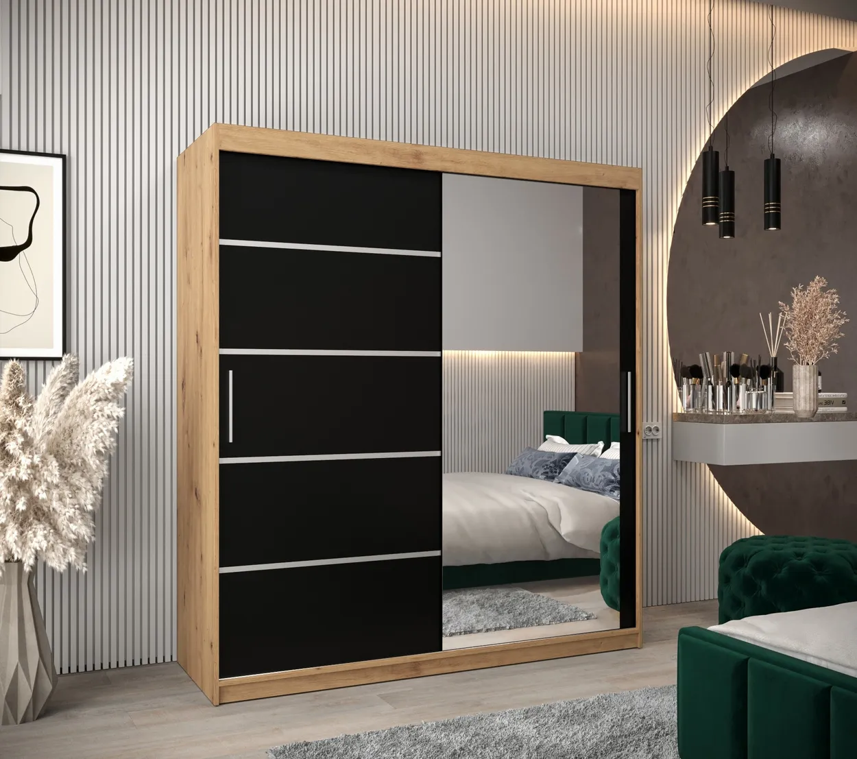 Skriňa s posuvnými dverami Verona 2 180 — 2