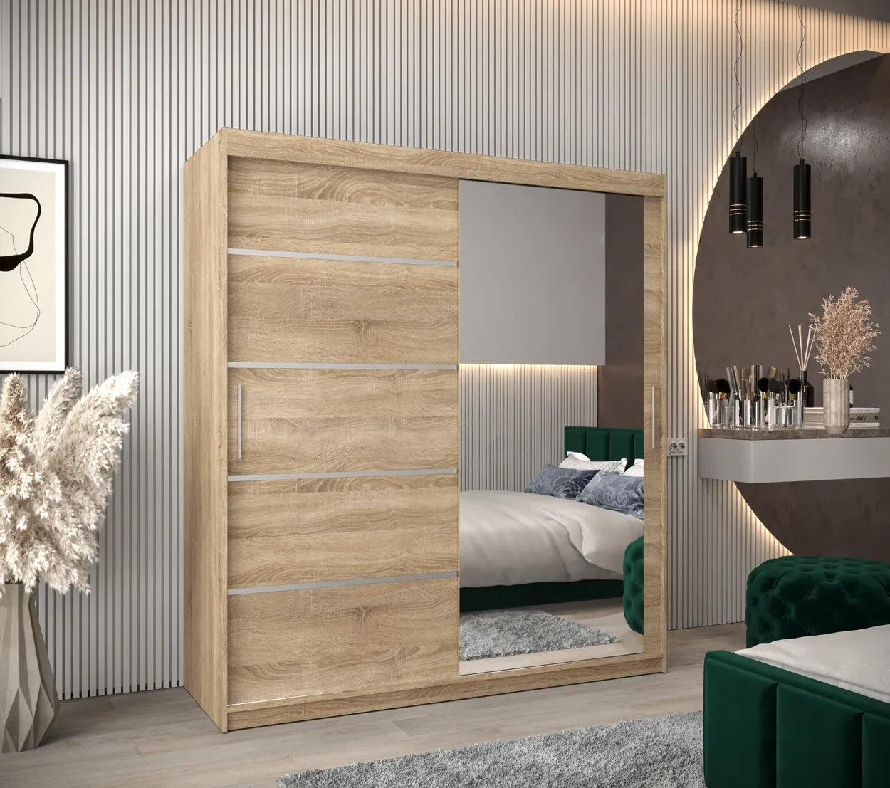Skriňa s posuvnými dverami Verona 2 180 — 2
