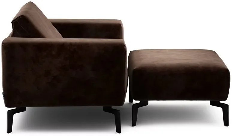 Kreslo s taburetom Cosy — 3