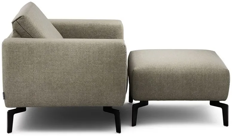 Kreslo s taburetom Cosy — 3