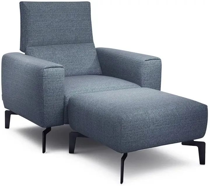 Kreslo s taburetom Cosy — 4