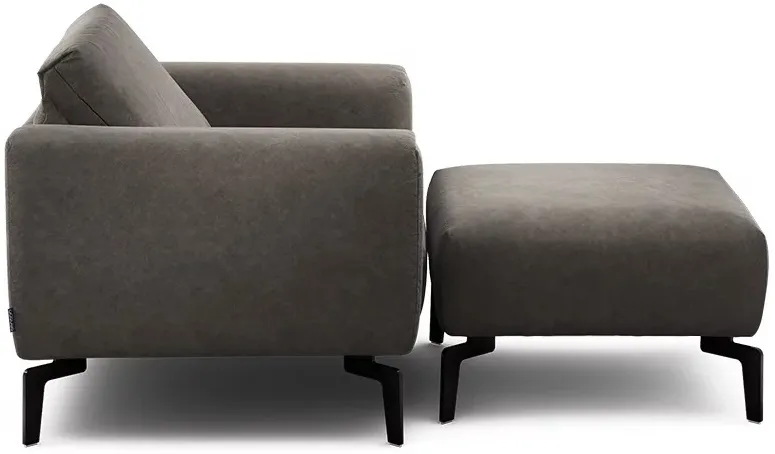 Kreslo s taburetom Cosy — 3