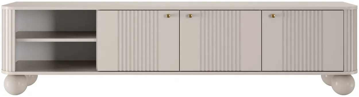 TV stolík Vesper s guľatými nožičkami — 4