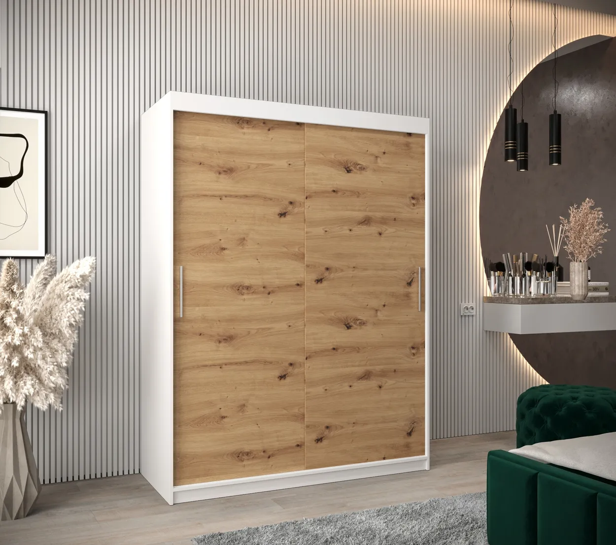 Skriňa s posuvnými dverami Tokyo 150 cm — 2