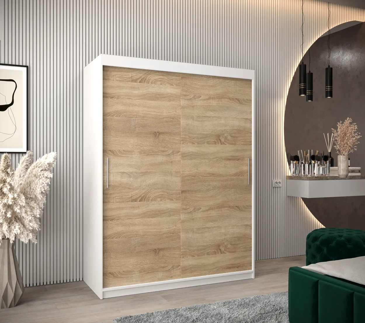 Skriňa s posuvnými dverami Tokyo 150 cm — 2