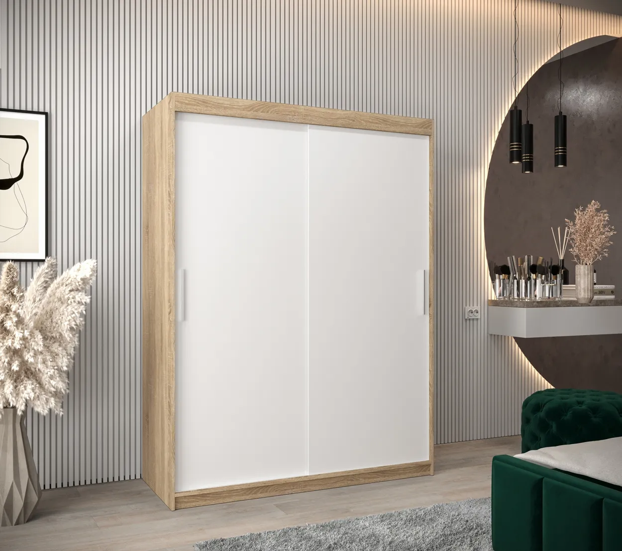 Skriňa s posuvnými dverami Tokyo 150 cm — 2