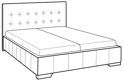 Posteľ 80209 KF (160x200 cm) — 4