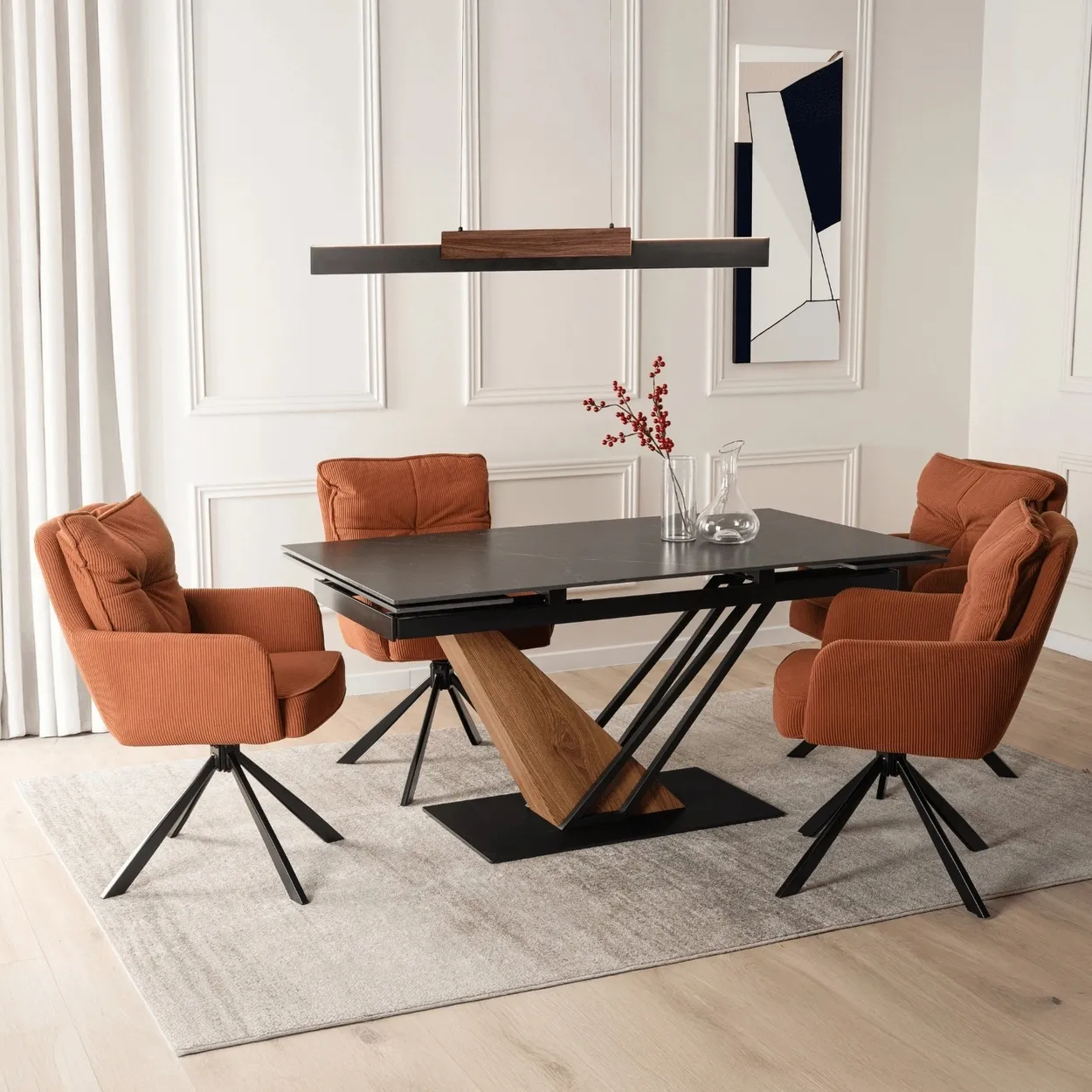 Rozkladací stôl Rex 160 — 3