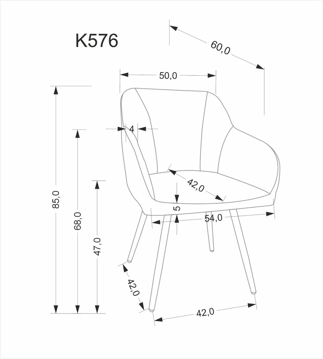Stolička K576 — 5