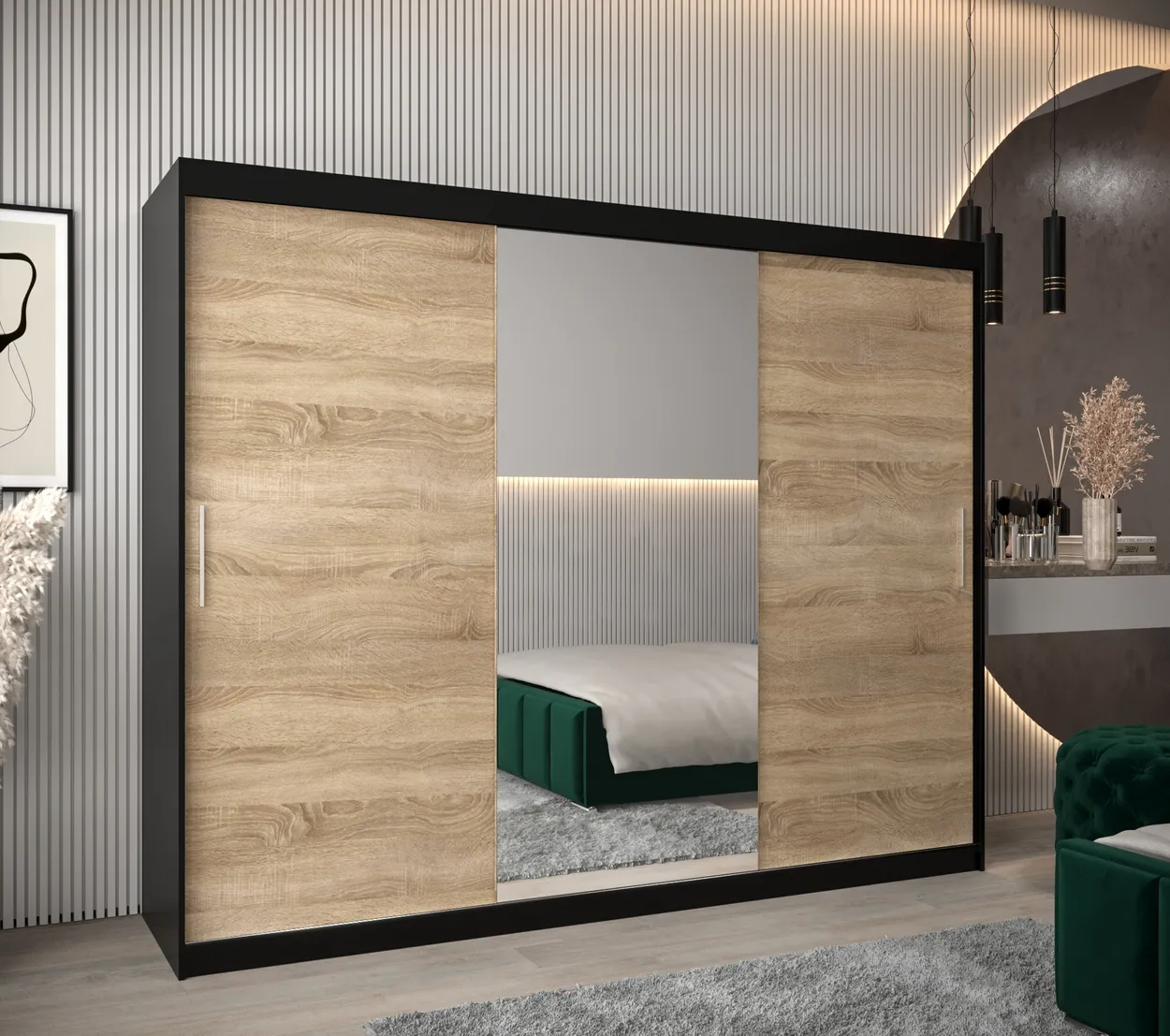 Skriňa s posuvnými dverami Tokyo 1 250 — 2