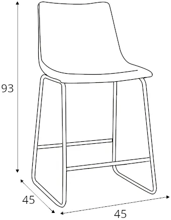 Barová stolička Cube — 4
