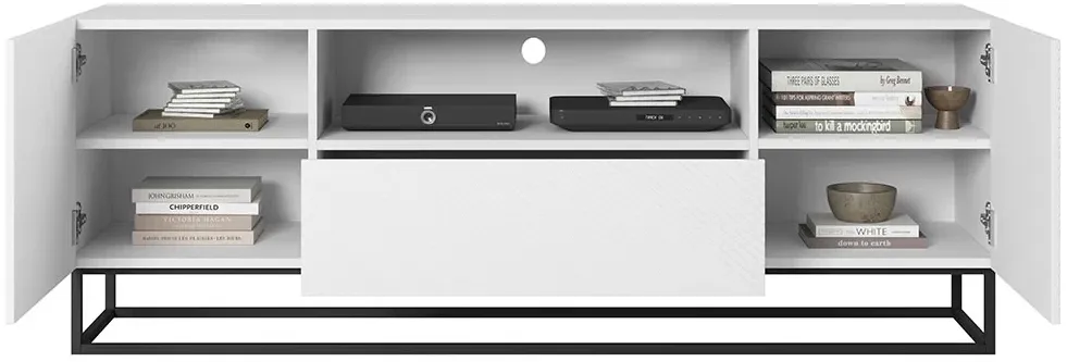TV stolík Asha 167 na kovovom ráme — 5