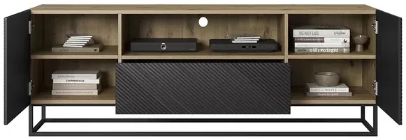 TV stolík Asha 167 na kovovom ráme — 4