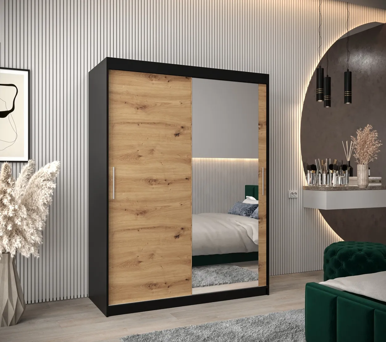 Skriňa s posuvnými dverami tokyo 2 150 — 2