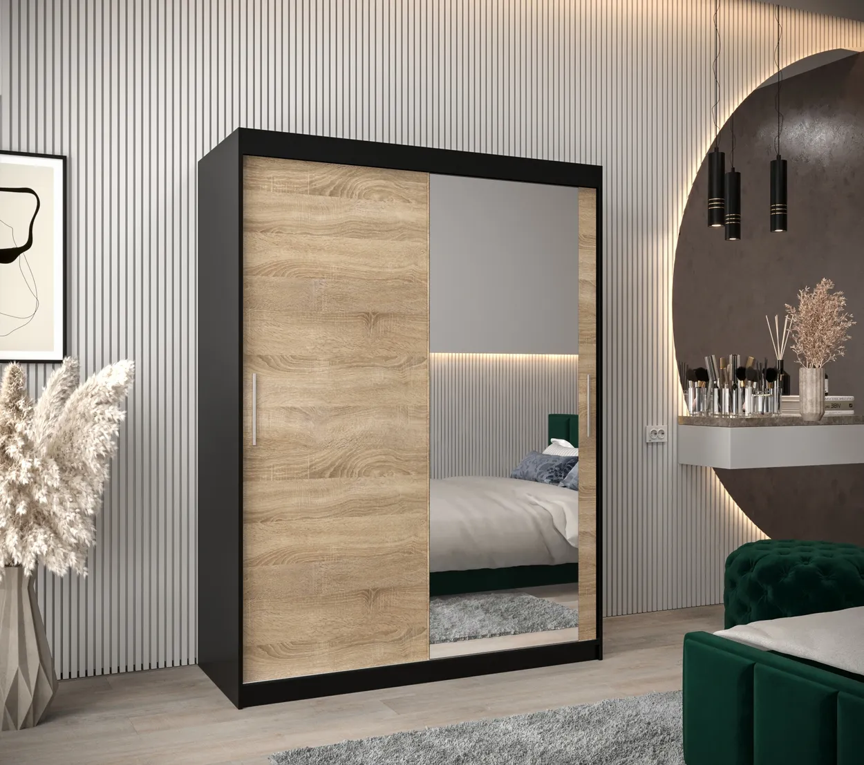 Skriňa s posuvnými dverami tokyo 2 150 — 2