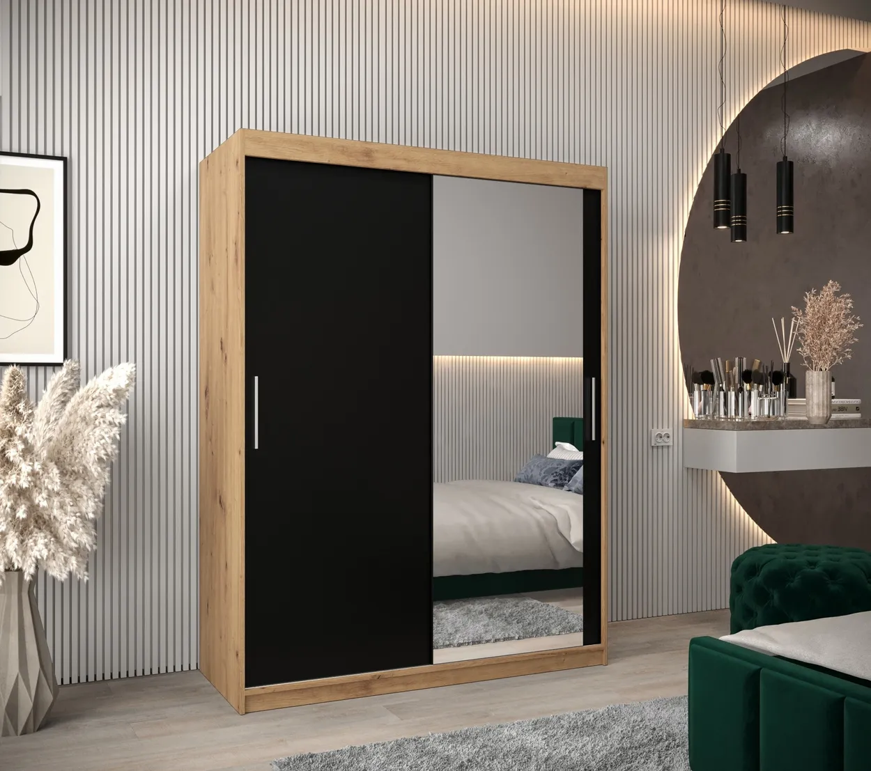 Skriňa s posuvnými dverami tokyo 2 150 — 2