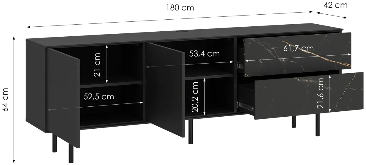 TV stolík Kale — 3