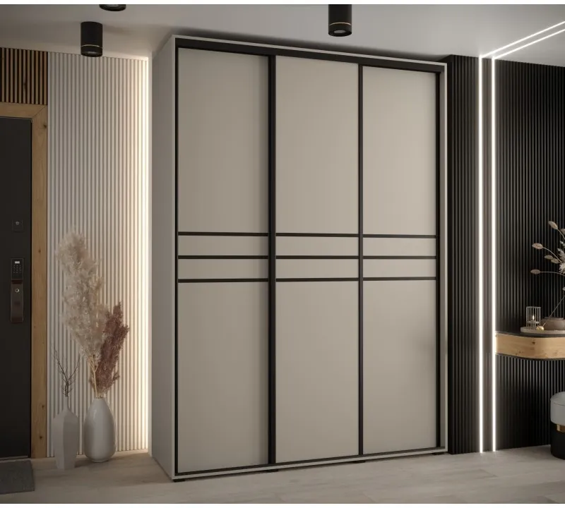 Skriňa s posuvnými dverami Dakota 10 170 cm 60 cm hĺbky — 2