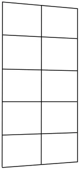 Súprava čalúnených panelov Quadratta 100x200 cm — 5