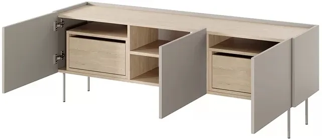 TV stolík Desin 170 cm s 2 zásuvkami — 3