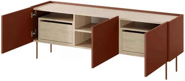 TV stolík Desin 170 cm s 2 zásuvkami — 3