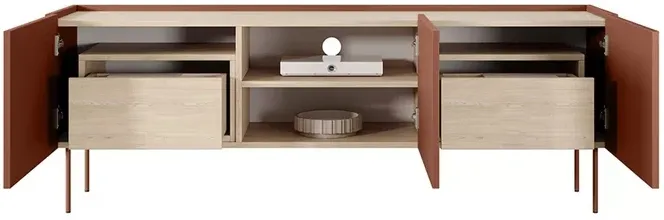 TV stolík Desin 170 cm s 2 zásuvkami — 6