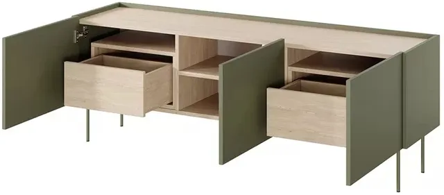 TV stolík Desin 170 cm s 2 zásuvkami — 7