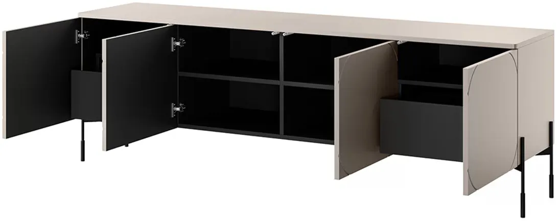 TV stolík s 2 zásuvkami Sonatia 200 cm — 3