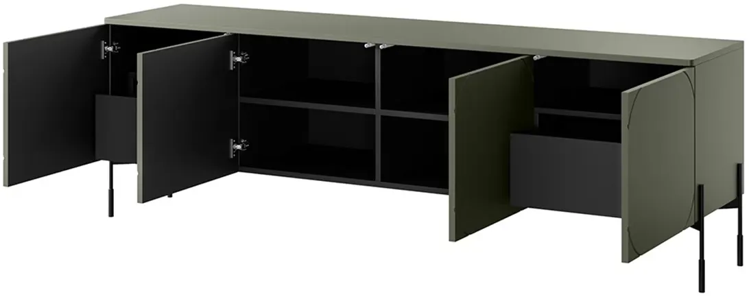 TV stolík s 2 zásuvkami Sonatia 200 cm — 3