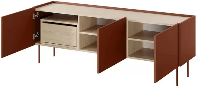 TV stolík Desin 170 cm so zásuvkou — 3