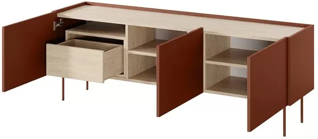 TV stolík Desin 170 cm so zásuvkou — 7
