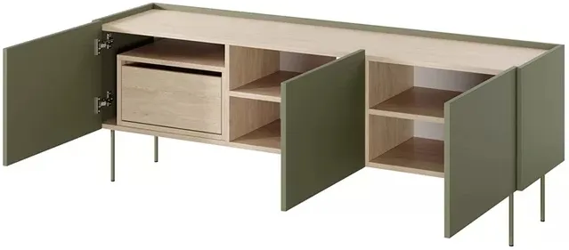 TV stolík Desin 170 cm so zásuvkou — 3