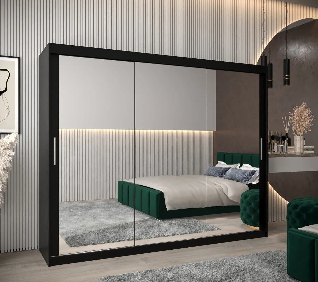 Skriňa s posuvnými dverami Tokyo 3 250 — 2