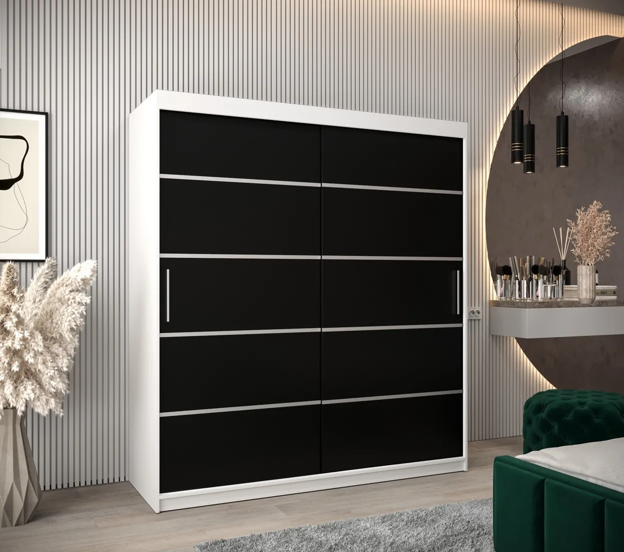 Posuvná skriňa Verona 1 180 cm — 2
