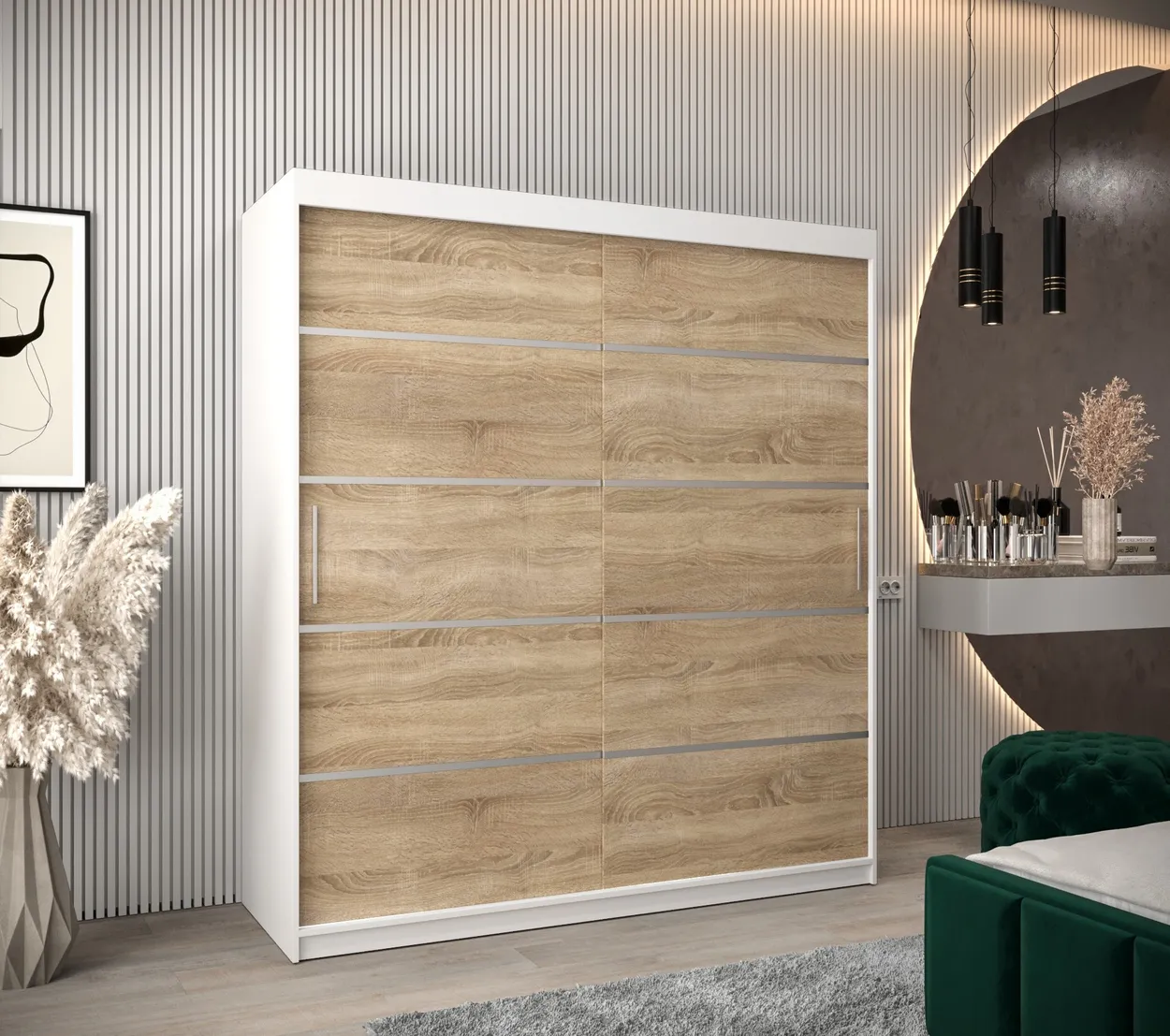 Posuvná skriňa Verona 1 180 cm — 2