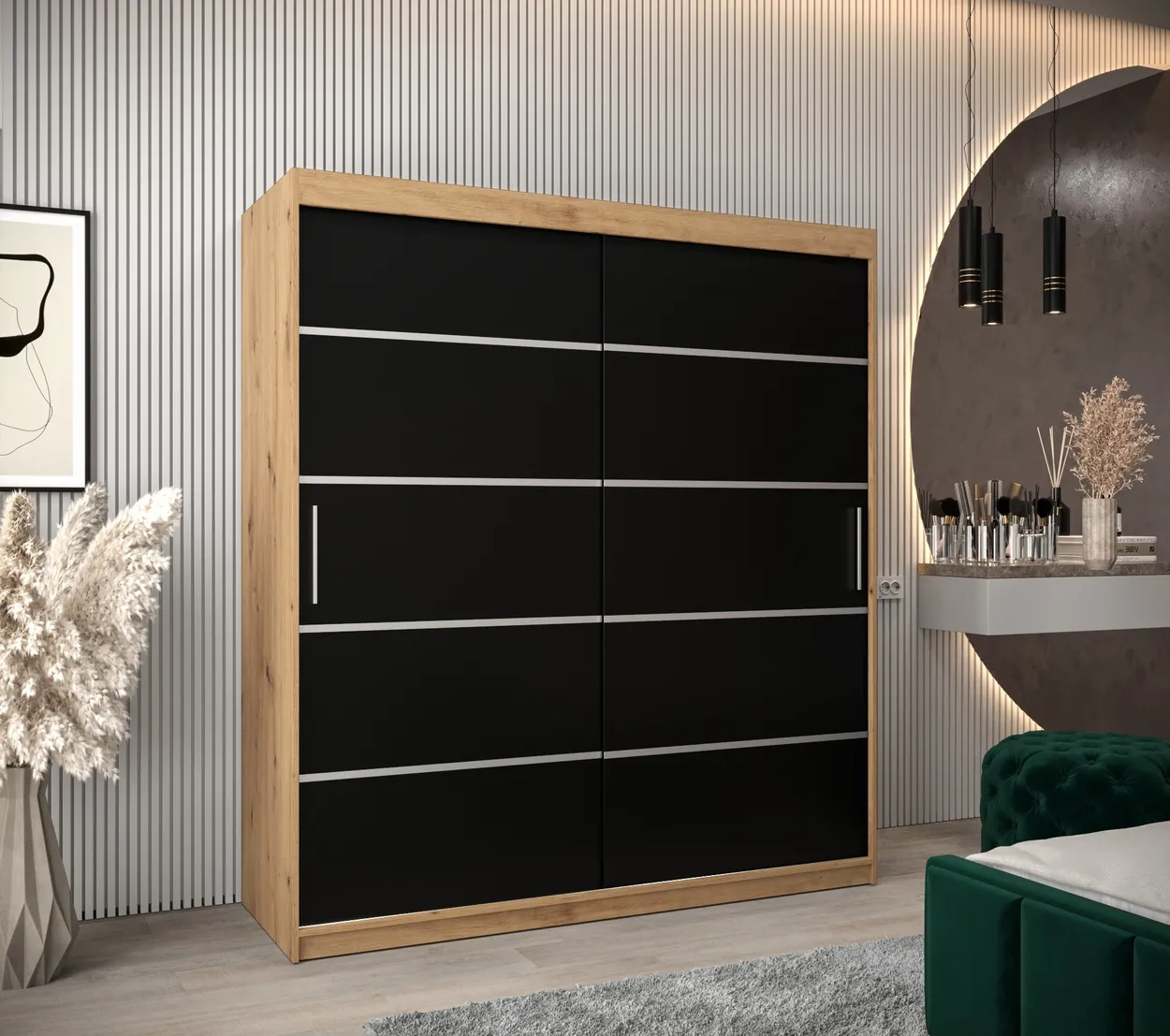 Posuvná skriňa Verona 1 180 cm — 2