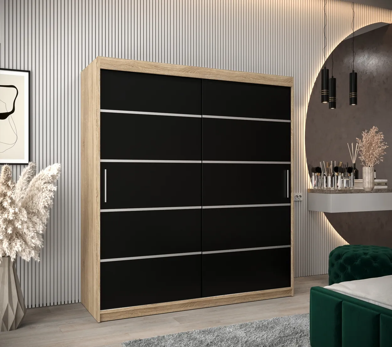Posuvná skriňa Verona 1 180 cm — 2