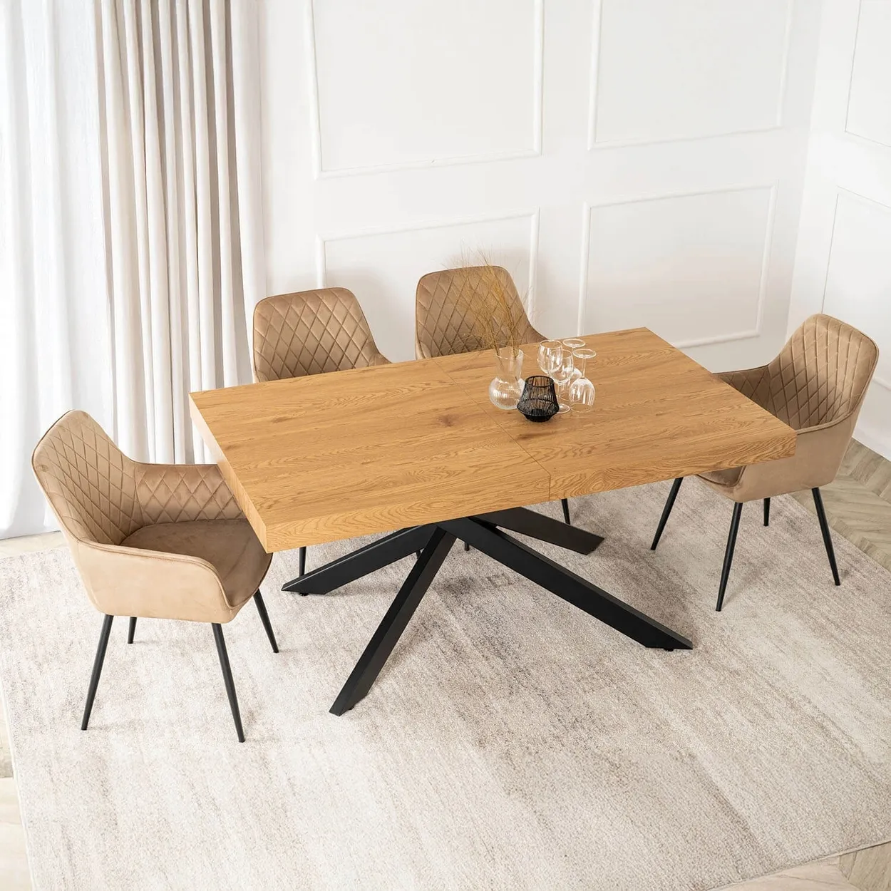 Rozkladací stôl Hampton 160 — 3
