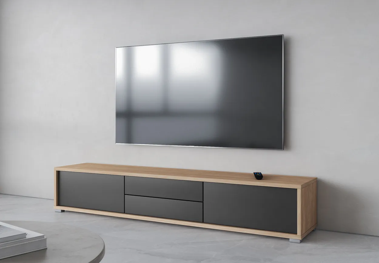 TV stolík Frida s možnosťou zavesenia na stenu — 8