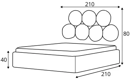 Posteľ 200 Ball — 3