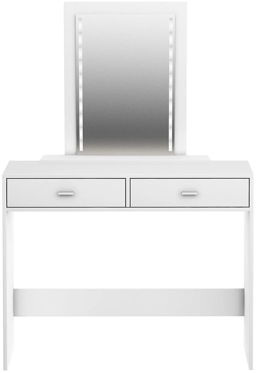 Toaletný stolík so zrkadlom Mega LED — 5