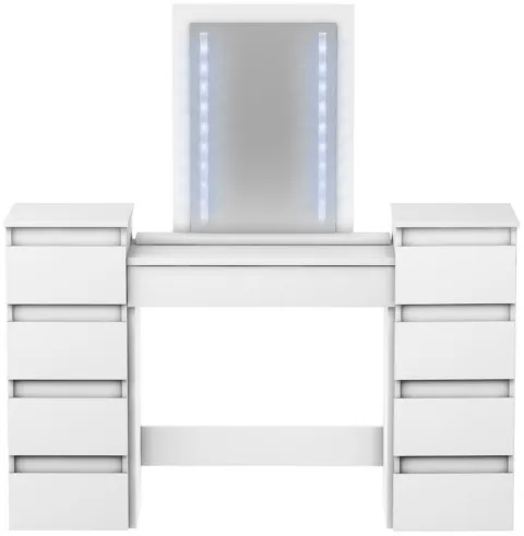 Toaletný stolík Megan 2X4S — 5