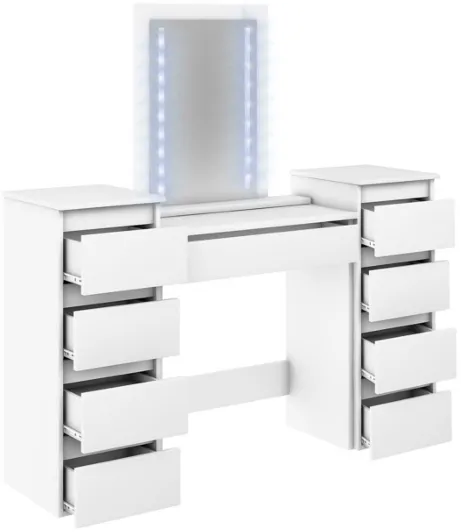 Toaletný stolík Megan 2X4S — 3