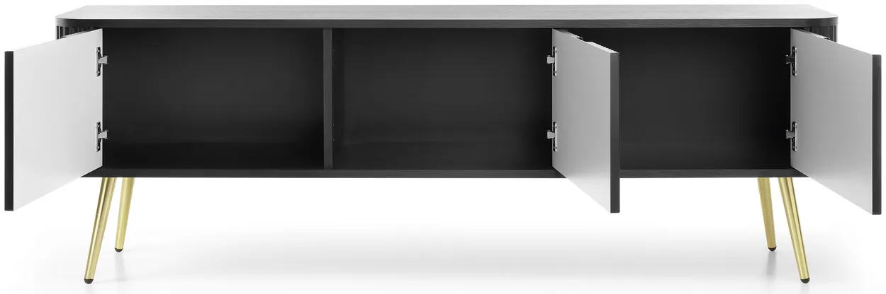 TV stolík Zova zlatý stelaž — 4