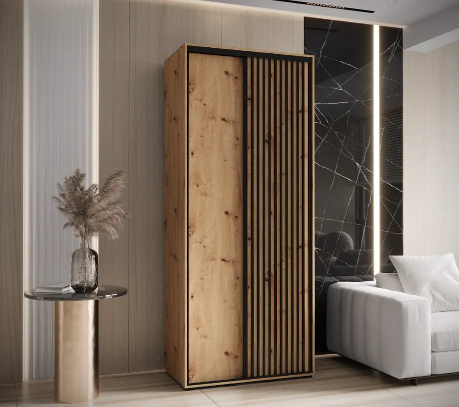 Skriňa s posuvnými dverami Sapporo 1 100 cm 45 cm — 2