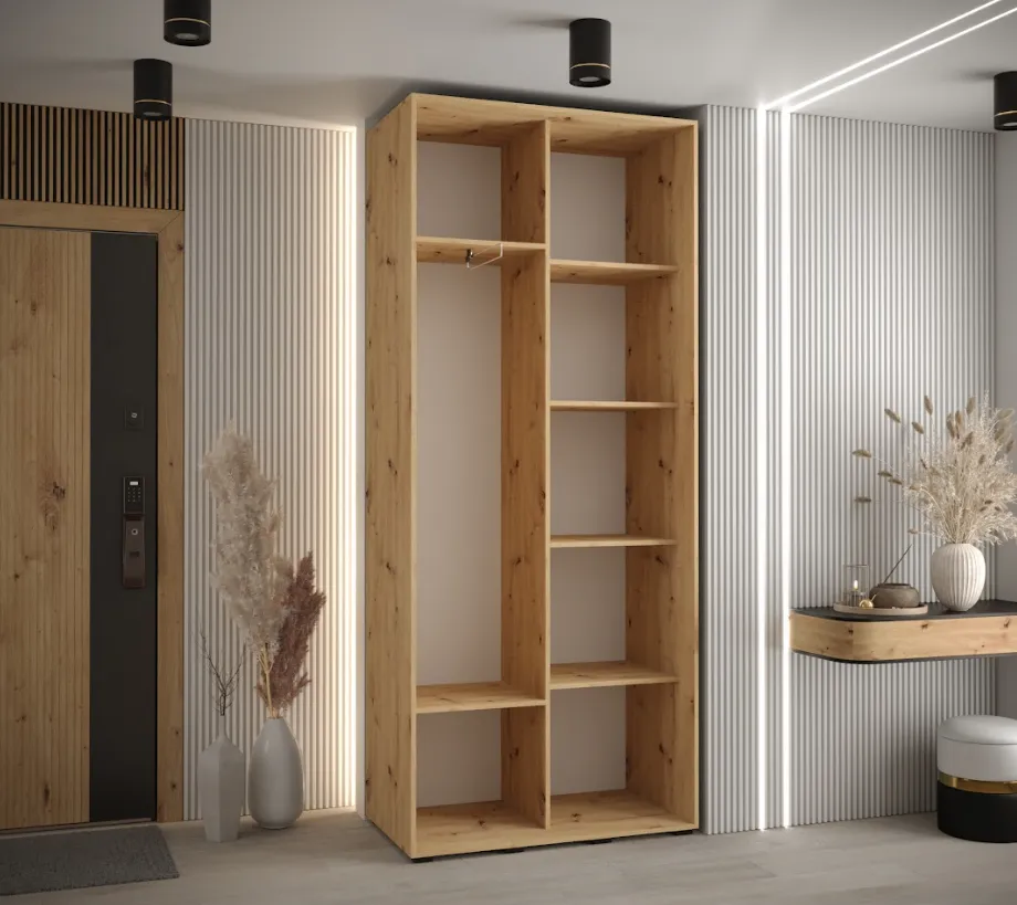 Skriňa s posuvnými dverami Sapporo 1 100 cm 45 cm — 3