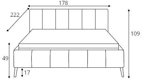 Posteľ 160 Riva — 4