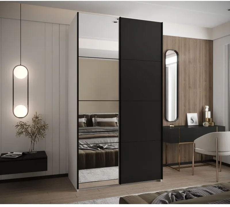 Skriňa s posuvnými dverami so zrkadlom Lux 3 130 — 2