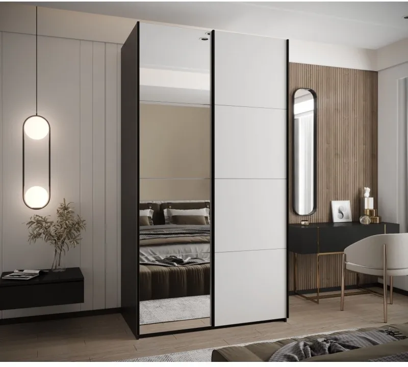 Skriňa s posuvnými dverami so zrkadlom Lux 3 130 — 2