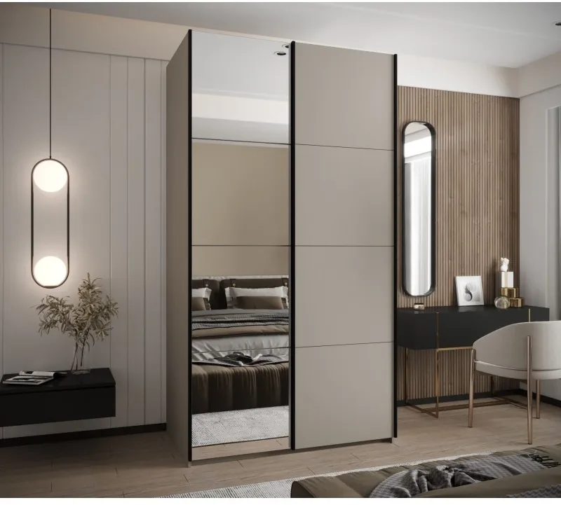 Skriňa s posuvnými dverami so zrkadlom Lux 3 130 — 2